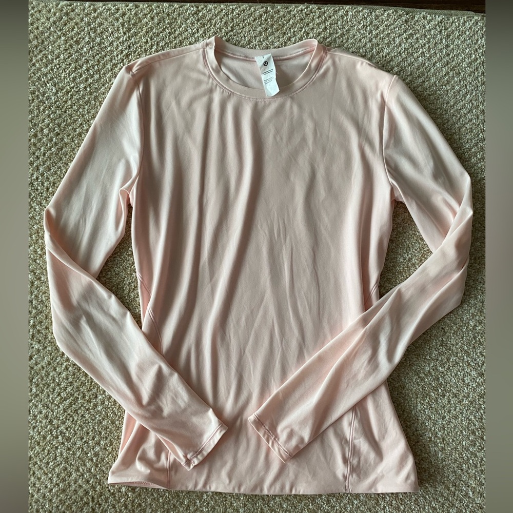 Women's Pink Long Sleeve Top